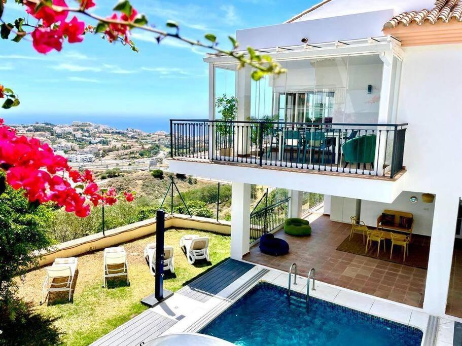 Mirador Panoramic Sea Views - Private Villa Mijas Esterno foto