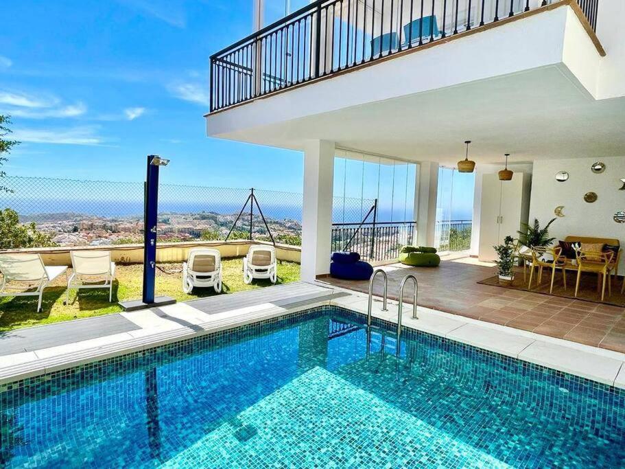 Mirador Panoramic Sea Views - Private Villa Mijas Esterno foto